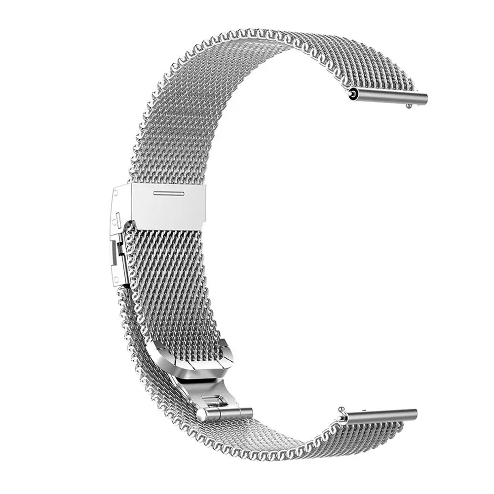 20 мм миланские часы ремешок из нержавеющей кнопки с пряжкой для часов браслет