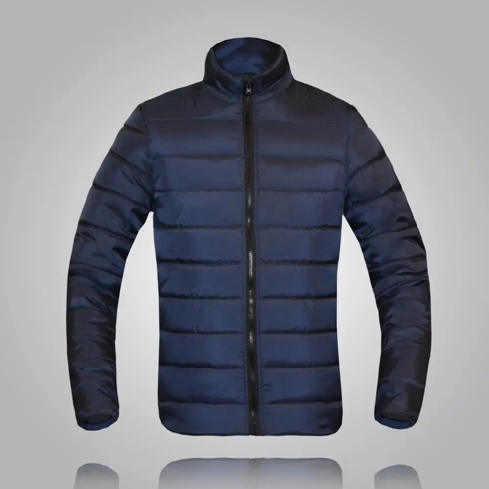 XXXL зимняя куртка мужская новая хлопковая стеганая Толстая парка тонкая верхняя