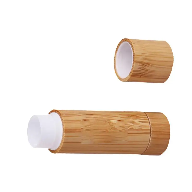 Пустые бамбуковые стеклянные контейнеры 2 шт. карандаш дезодорирующая трубка для