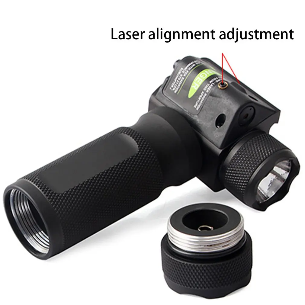 

Super Strong Handheld Flashlight Aluminum Alloy For 20mm Guide Rail Continuous Strobe Light Dual Modes