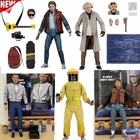 Марти макfly Доктор коричневый фигурка NECA Назад в будущее II спортивный альманах Мартин Biff Танн модель игрушечная кукла