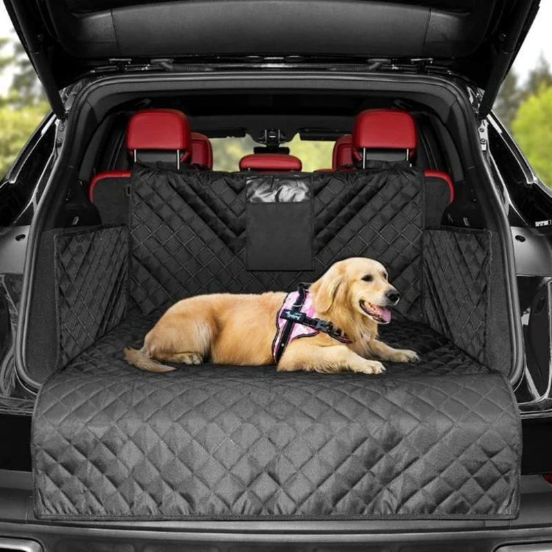 

Чехол для на автомобильное сиденье для перевозки собак багажник, чехол для собаки, коврик для транспортера, подстилка для собаки, защита для...