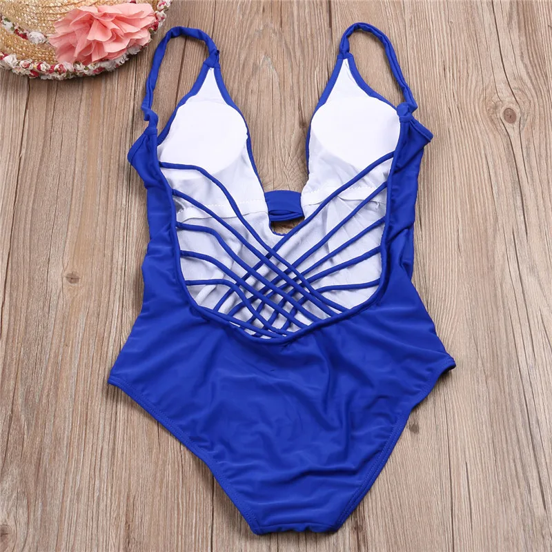 Сексуальный цельный купальник женский новый сдельный ретро боди пляжная одежда