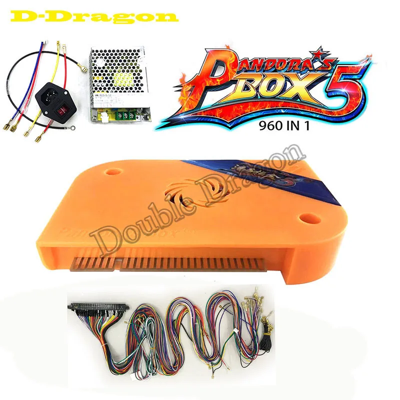 Горячая Распродажа pandora box 5/9 960/1500 в 1 jamma Аркада мульти Игровая плата pcb