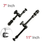 Металлический шарнирный зажим Magic Arm Super Clip для вспышки, ЖК-монитора, светодиодсветильник аксессуар для камеры DSLR SLR