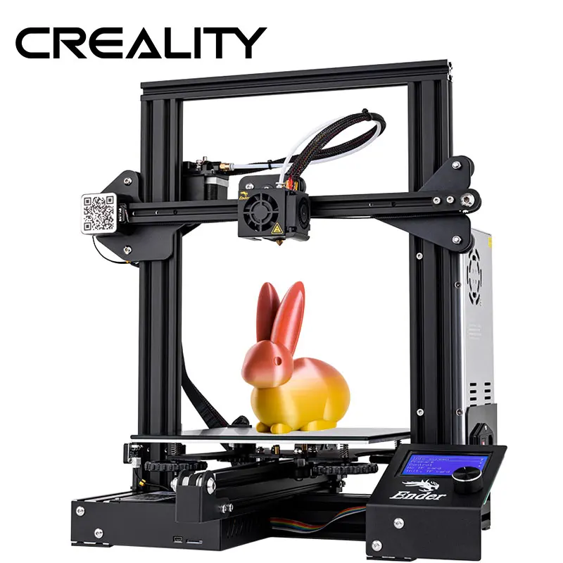 Creality 3D Ender-3 Pro/Ender-3 3d принтер дополнительно обновленный ремонт печать с отключением питания DIY KIT