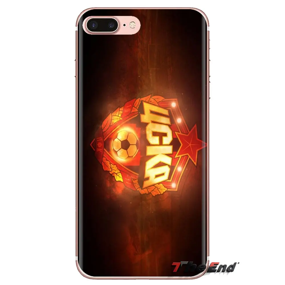 Силиконовый чехол сумка ЦСКА МОСКВА основной логотип России для LG Spirit Motorola Moto X4 E4