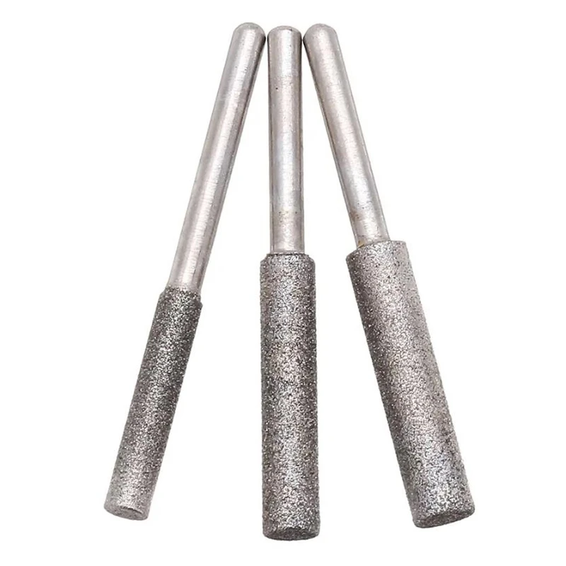 Инструмент для заточки цепных пил хвостовик 3 мм 4/4/8/5 алмаз шлифовальная насадка