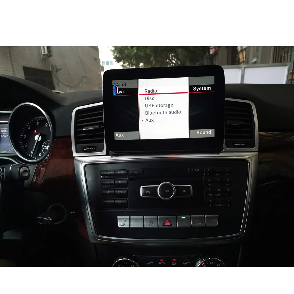 4G Ram 8.4 inch Android 8.1 Display for Mercedes Benz ML GL W166 X166 with GPS Navigation Bluetooth Radio Stereo Touch Screen | Автомобили
