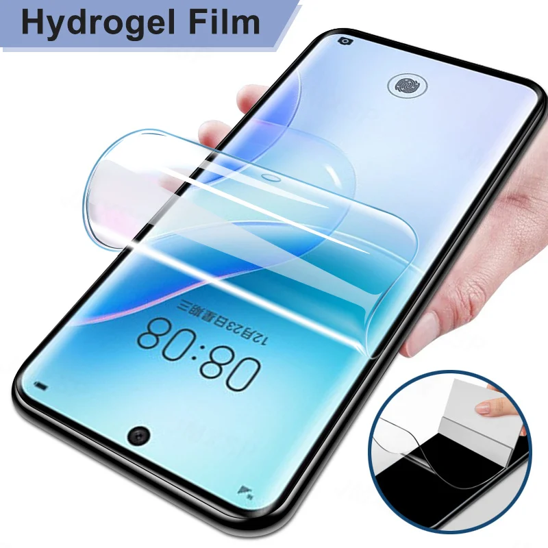 Гидрогелевая пленка для Huawei Nova 8 7 6 SE Pro 7i Защитная экрана 5 5i 5T 4 4E 3 3i полноэкранная