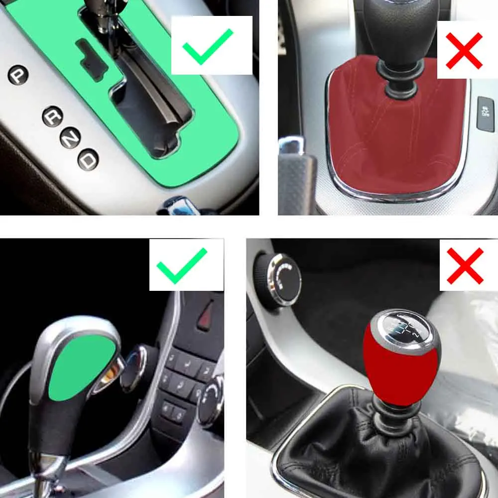 

Carbon Fiber Console Gear Shift Panel Cover Knob Trim For Chevrolet Cruze 09-15