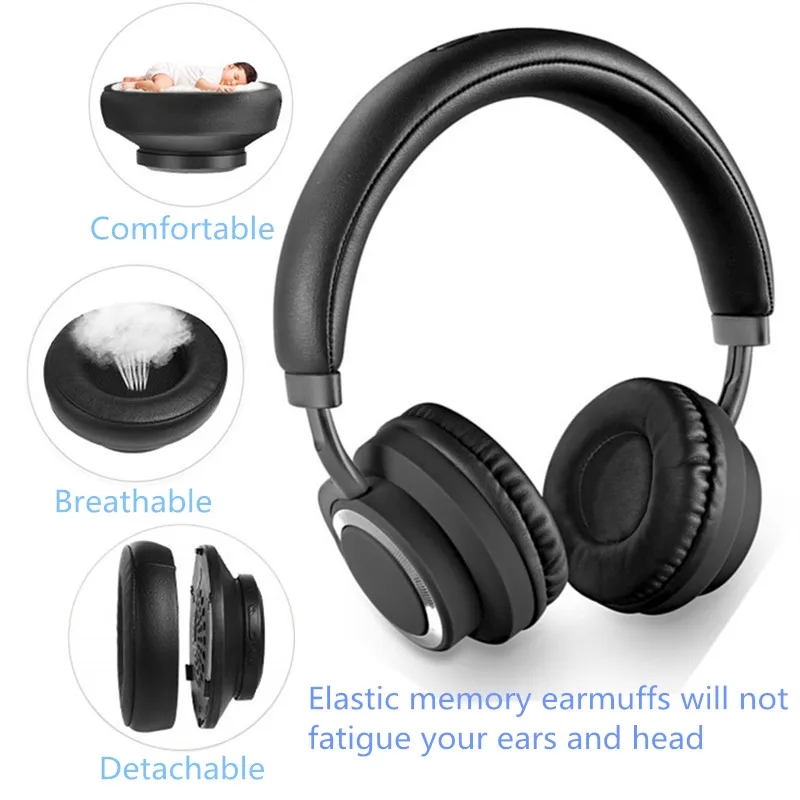 Фото Беспроводные наушники SODO 1005, Bluetooth-совместимая стереогарнитура 5,0, Проводные Беспроводные наушники-вкладыши с микрофоном и поддержкой TF/FM №2