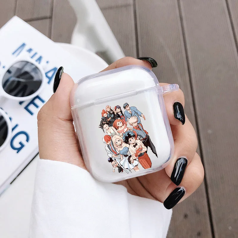 С героями из мультфильма Мой герой deku bakugou Boku без чехол для Airpods версия 1 2 3 s Для Air