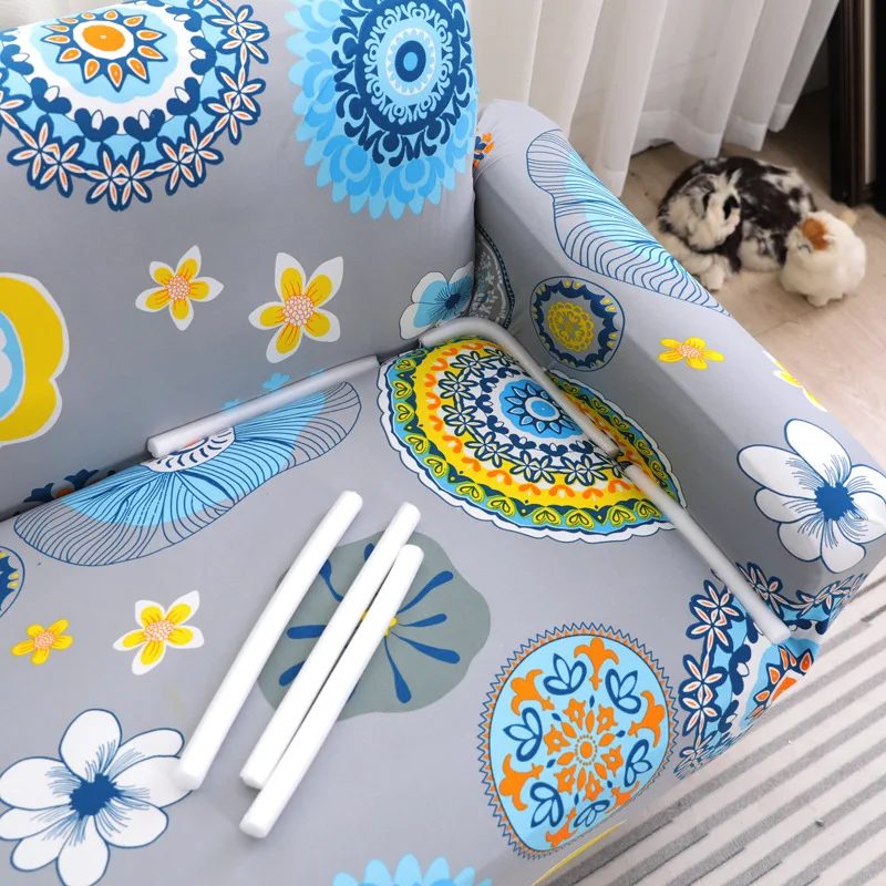 Эластичный чехол для дивана L-образной формы из спандекса гостиной дешевый