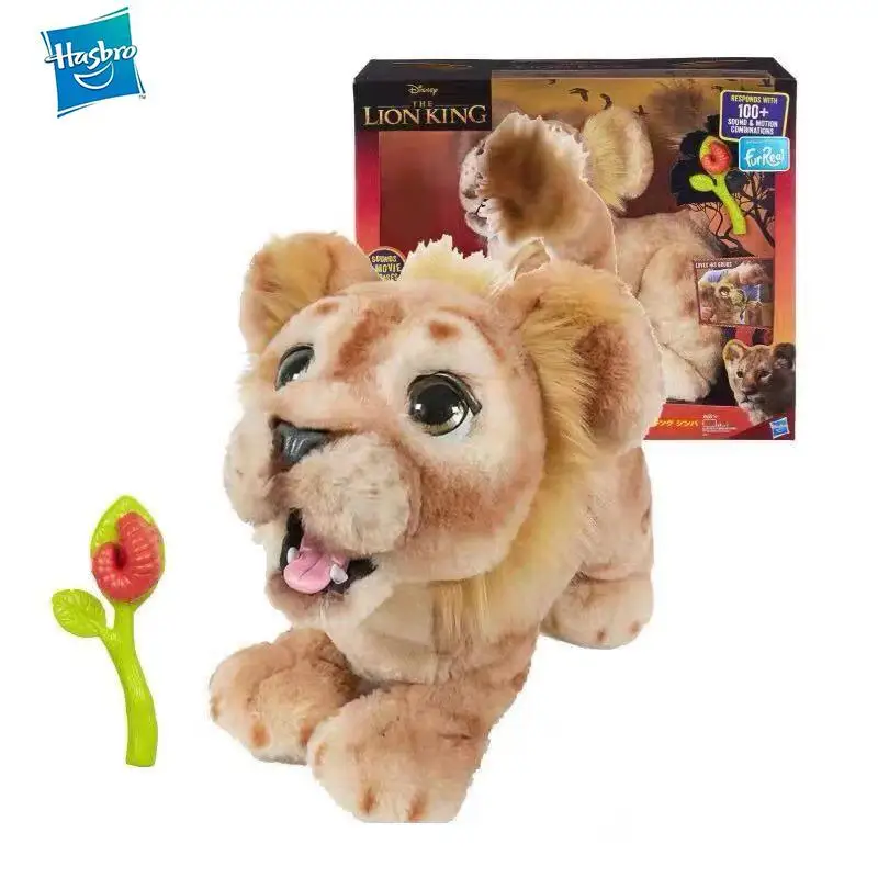 

Интерактивные игрушки Hasbro Furreal Pet Friends, плюшевый король льва, Симба 100