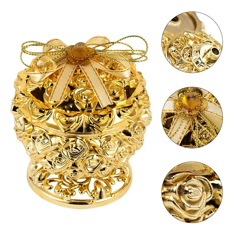 

12pcs European-style Wedding Candy Box Creative Wedding Snacks Candy Box