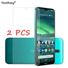 2 шт для Nokia 7,2 стекло для Nokia 7,2 6,2 Закаленное стекло Защитная пленка для экрана стекло для Nokia 7,2 защитное стекло протектор