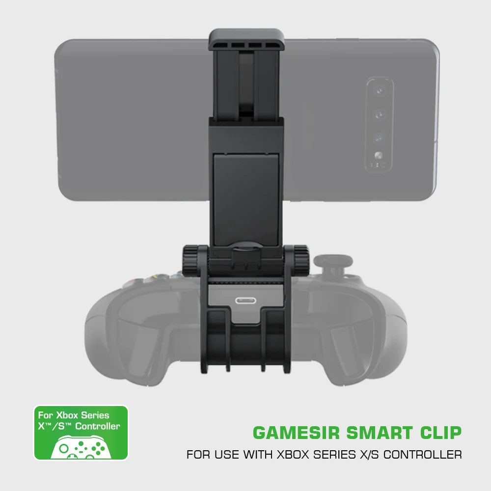 

GameSir Smart Clip Stand Mobile Phone Holder Mount for Xbox Series X / Xbox Series S Game Controller ENDSXX01