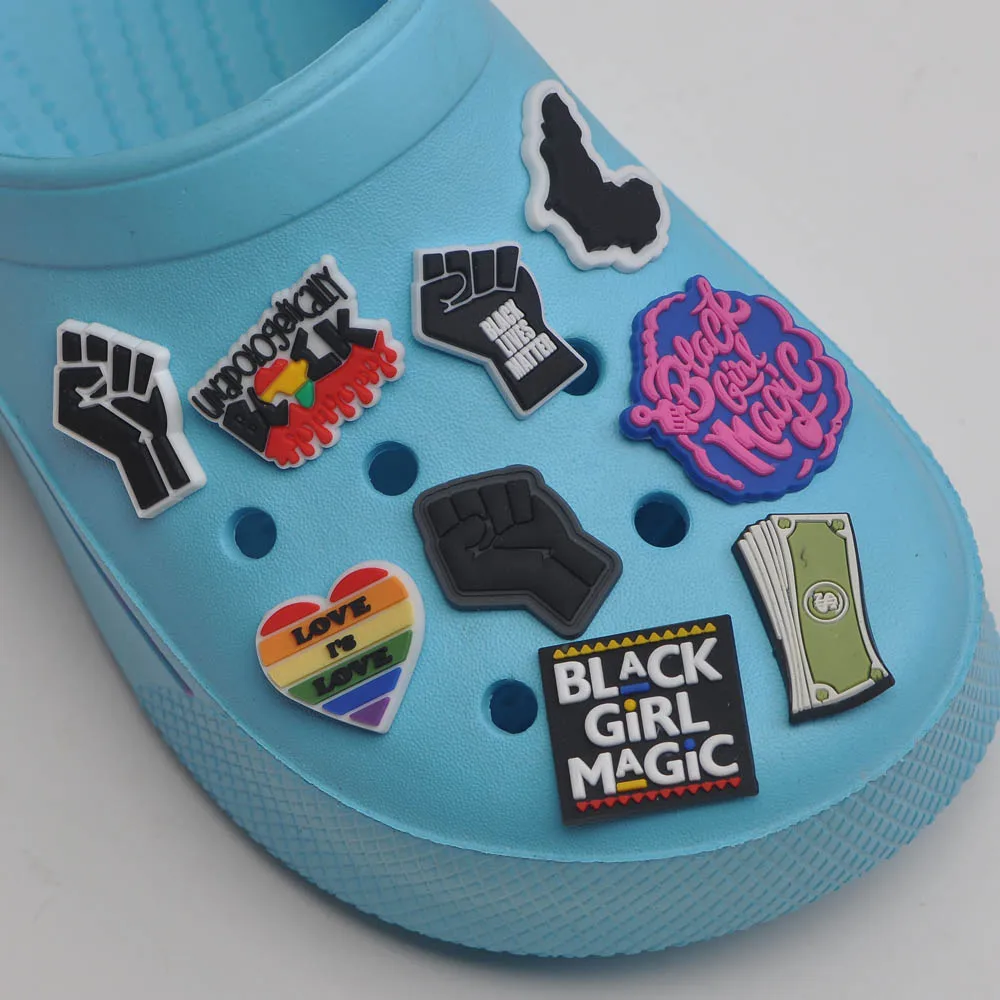 1 шт. украшения для обуви в виде крокса |