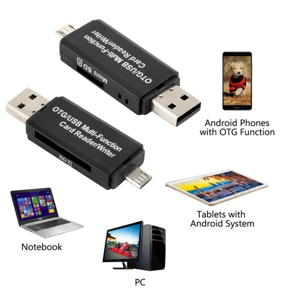 USB 2 0 кардридер OTG Micro SD для адаптер флэш-накопитель смарт-кардридер Type C |