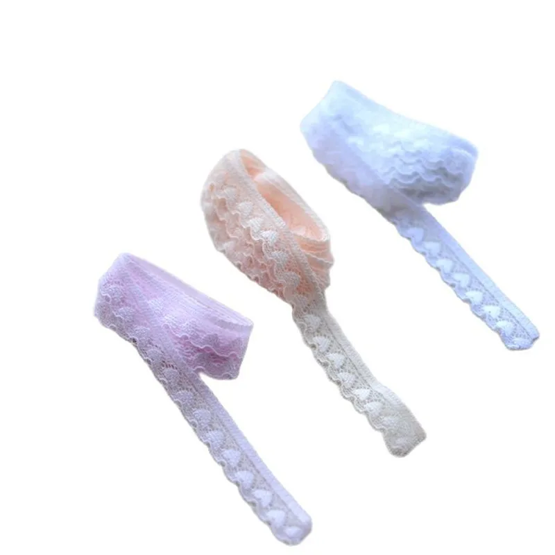 1M Lace Ribbon Lovers Elastic Trim Fabric Applique Wedding Dress Sewing Accessories Trimmings For Clothing dentelle LA43 | Дом и сад