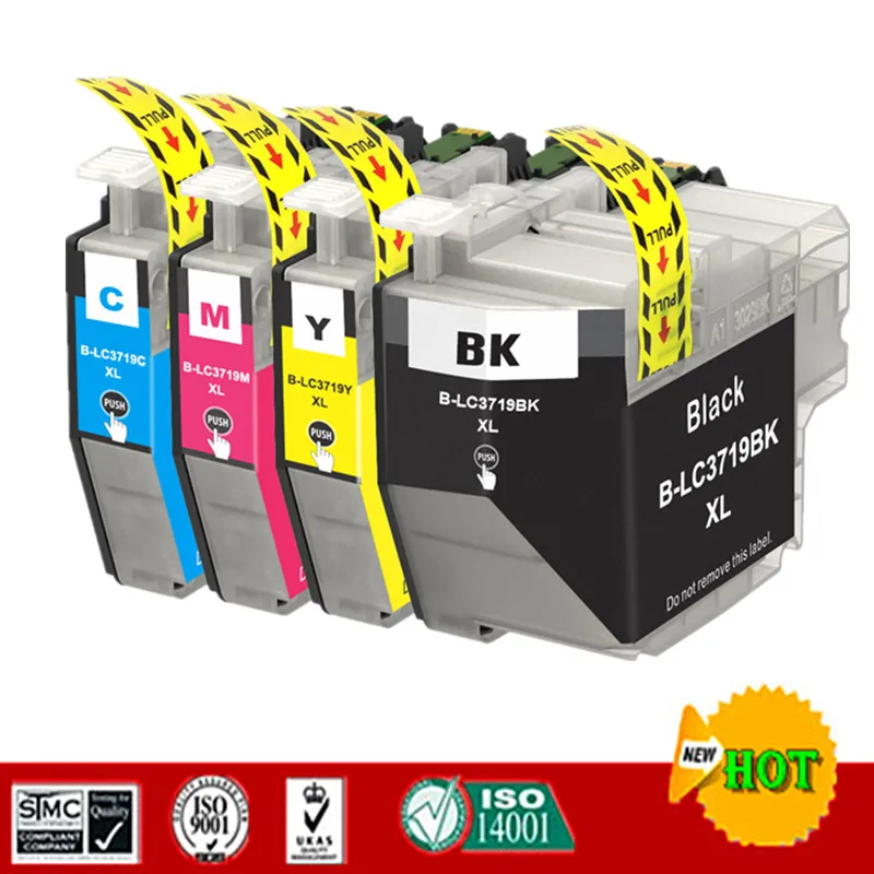 Совместимый чернильный картридж для Brother LC3719 LC3719XL костюм MFC-J3930DW MFC-J2330DW и т. Д. |