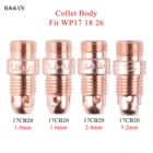 510 шт. 1,01,62,43,2 мм, колпачок TIG 17CB20, аксессуары для сварофонарь TIG WP171826