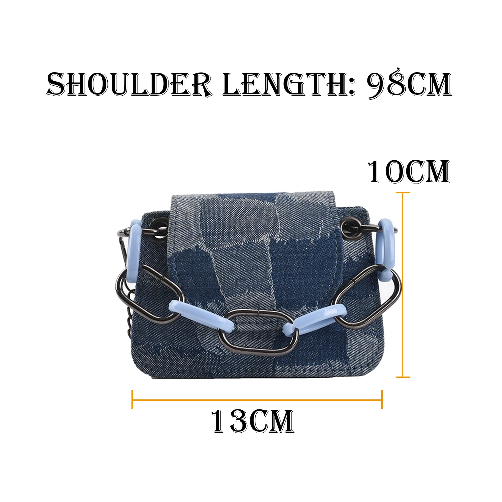 

Canvas Crossbody Bag Youth Fashion Casual Patchwork Version Ladies Mini Card Shoulder Bag Panelled Women Messenger Bags WB4411