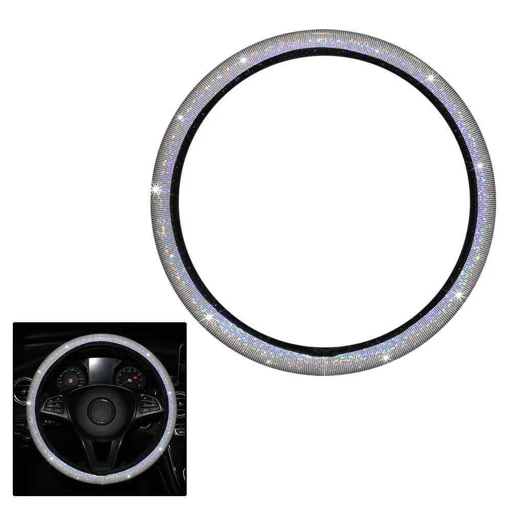 

1* Car Accessories Steering Wheel Cover Anti-Slip Breathable Universal
