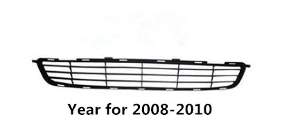 For 2008-2010 Для Защитные чехлы для сидений, сшитые специально для Toyota Corolla Altis 2008 2009 2010 2011 2012 2013 кузова автомобиля номерной знак отделка гоночные Решетки Решетка капюшон Панель рамка - Цвет: For 2008-2010