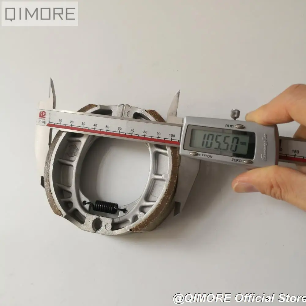 Колодки задние тормозные 106x100x25 мм для скутера мопеда квадроцикла мотоцикла 139QMB