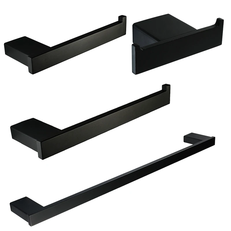 

Набор принадлежностей для ванной комнаты, аксессуары для ванной комнаты, крючок для халата, вешалка для полотенец, вешалка, полка, держатель...