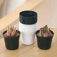1pc 75 8cm succulents flower pot plant pot planter plastic pots round for home office or garden decoration garden tool