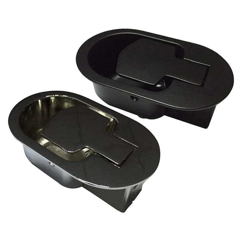 2X Universal Plastic Sofa Chair Recliner Release Pull Handle Replacement Black |