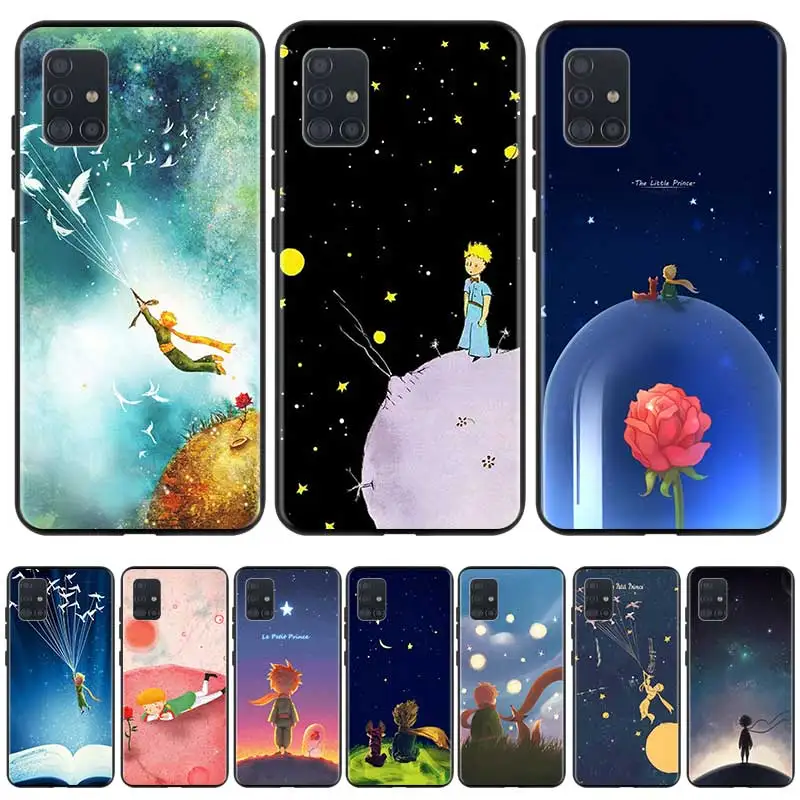 

Silicone Case For Samsung Galaxy S20 FE S21 Ultra S10 Plus S10e S9 S8 S7 Edge Cover Fundas Phone Housing The Little Prince Capa