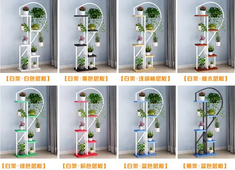 Flower shelf, multi-storey interior special price living room, ceiling orchid bedroom, household saving space, balcony decoratio