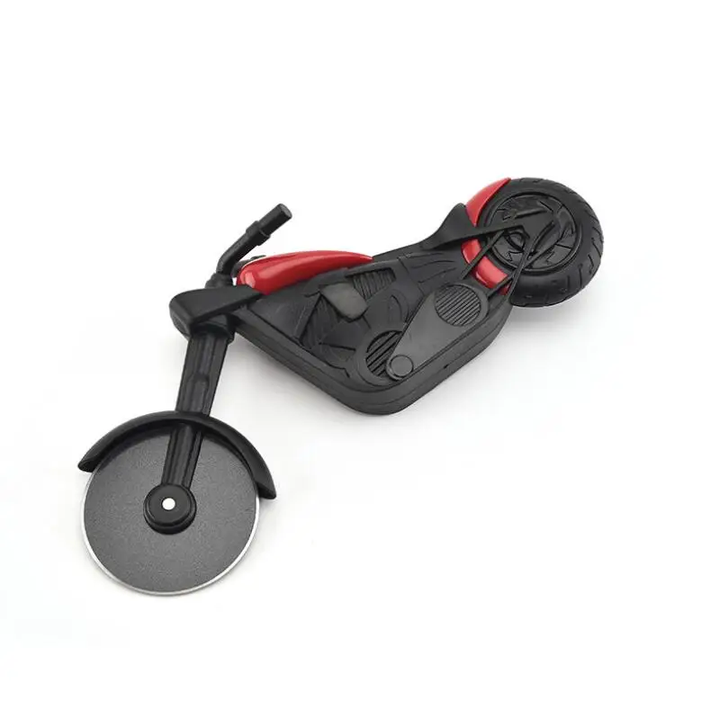 Нож для пиццы из нержавеющей стали мотоцикла инструменты торта колеса ножницы