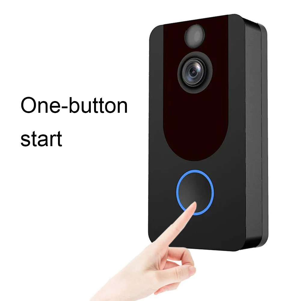 Умный беспроводной видеозвонок с Wi-Fi домофон камерой для телефонных звонков