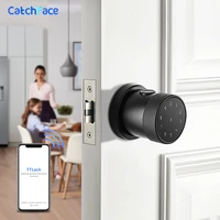 cerradura inteligente electronic lock smart fechadura digital ttlock fingerprint combination code door lock