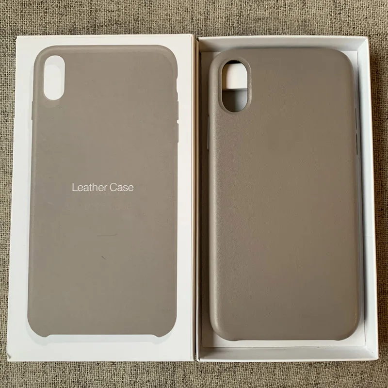 Кнопка для iphone 8 Plus XS Max чехол из искусственной кожи официальный Lo-go Защитный чехол для iphone X XS XR чехол с коробкой