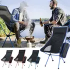 Портативное сверхлегкое складное кресло, регулируемое кресло с высокой нагрузкой для рыбалки, походов, пикника, барбекю, уличное кресло для рыбалки
