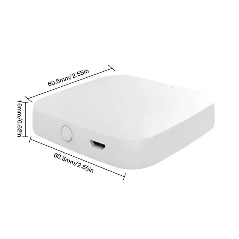 

ZigBee Wireless Mini Gateway Bridge Smart Life App Remote Control Works With Alexa Google Home Assistant