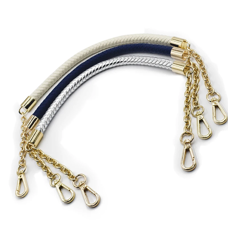 8 цветов 2 шт. 60 см искусственная кожа + металлическая ручка ремешок для плетения