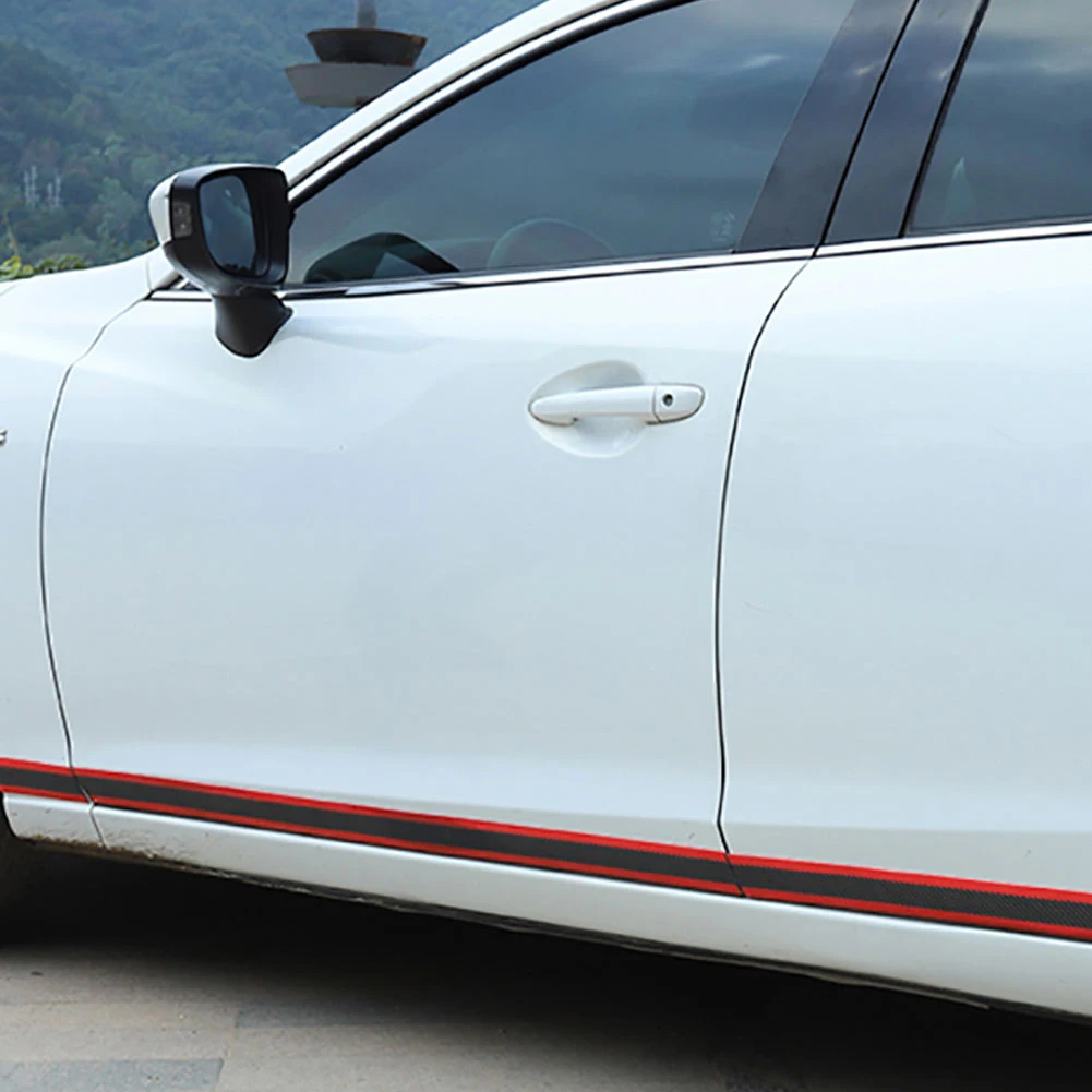 Резинковой формой полосы для укладки волос DIY двери автомобиля педаль