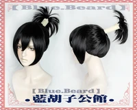 jujutsu kaisen mechamaru ultimate black cosplay wig heat resistant synthetic hair wigs a wig cap