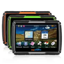 4.3 Inch Fodsports Motorcycle GPS Navigation Bluetooth IPX7 Waterproof Motorbike GPS Navigator 256MB RAM 8GB Flash Free Maps