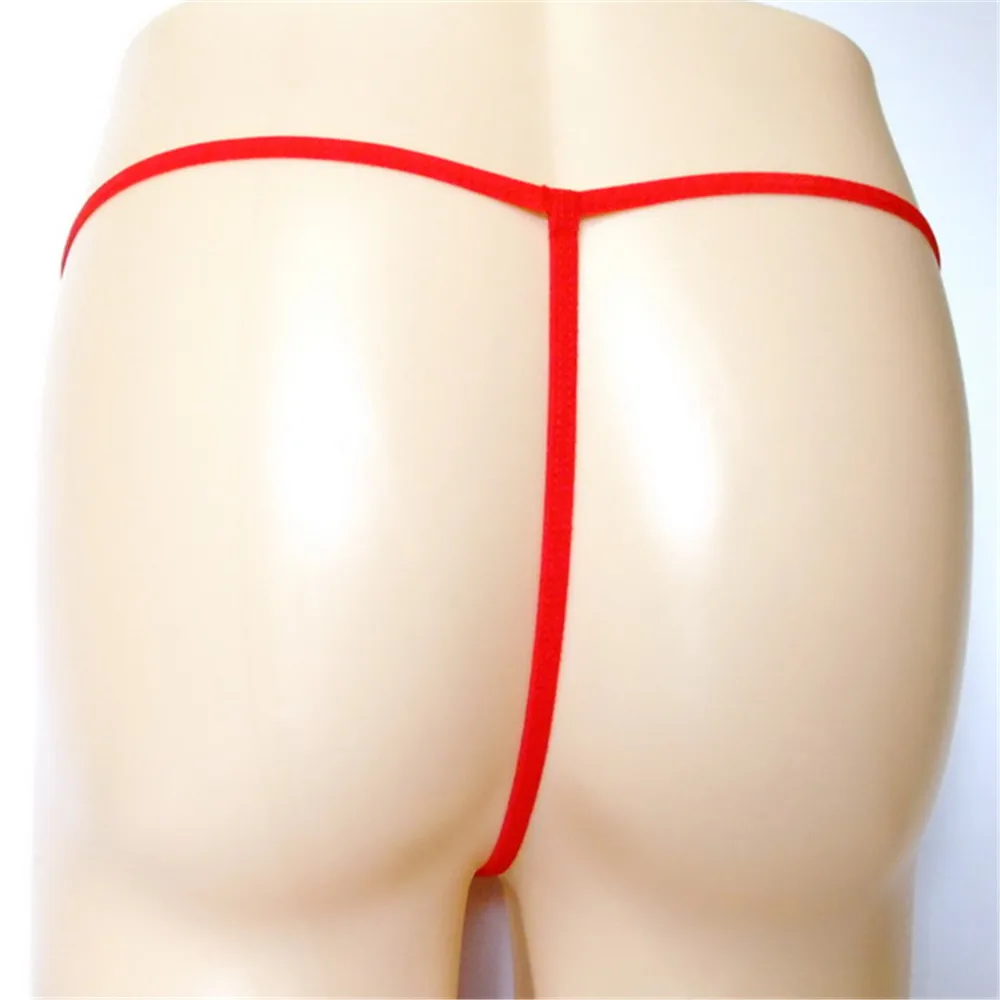Простой мужской нейлоновый чехол для пениса стринги нижнее белье гей бандаж