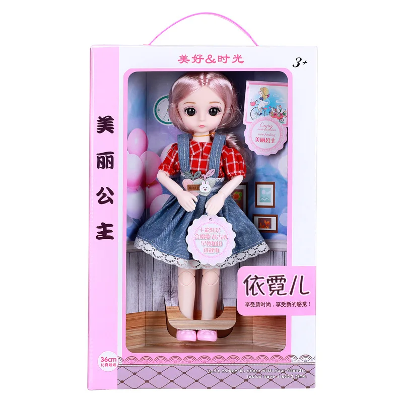 

New BJD Doll 1/6 SD Dolls 30cm 13 Movable Jointed Dolls With Clothes Outfit Shoes Wig Makeup Best Gift For Girls Beauty Doll