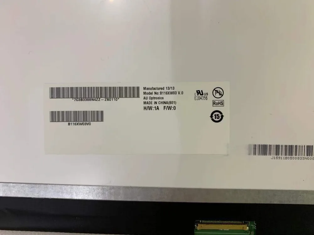 

B116XW03 V.0 N116BGE-L41 LP116WH2 TLC1 LTN116AT07 11,6 "HD 40PINS 1366*768 для ноутбука Acer Aspire One 722 725 726 LCD