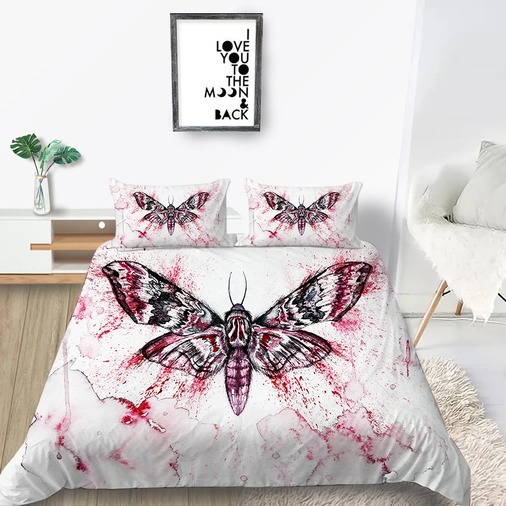 Комплект постельного белья с божьей коровкой креативный удобный натуральный